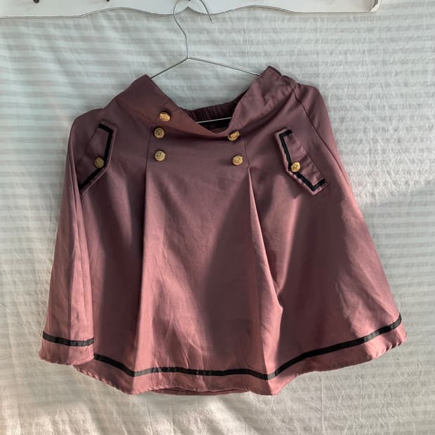 빈티지 러블리 딥핑크 스커트 1016 y2k 스트릿 갸루 펑키 일본빈티지