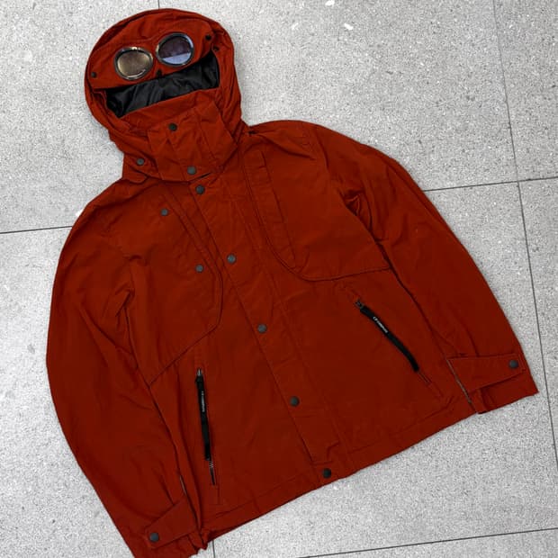 씨피 컴퍼니 15SS 가먼트 다이 고글 후드 자켓