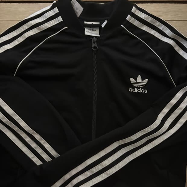 아디다스 슈퍼스타 져지 블랙