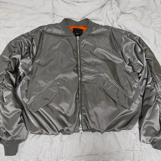 일꼬르소 x oam 팩토리 (핏더사이즈) MA-1 패딩봄버 S