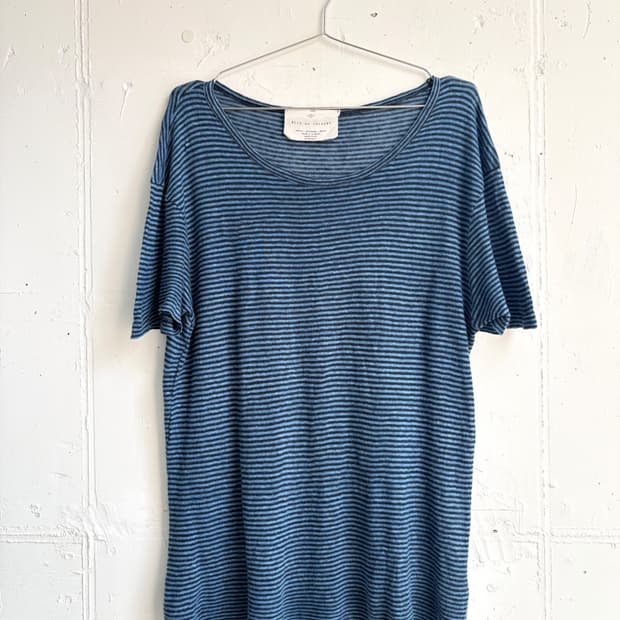 BLEU DE COCAGNE linen t-shirt