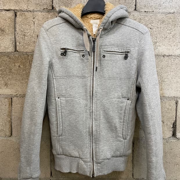 디젤 퍼 후드집업 