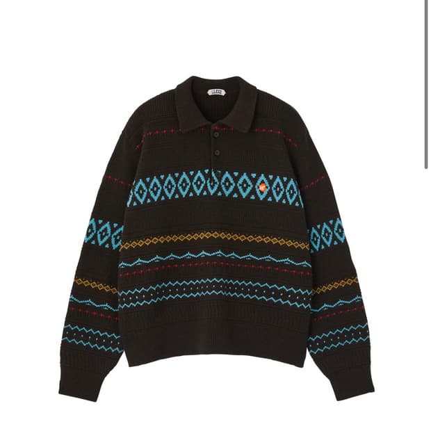 Llege 페어아일폴로니트 L사이즈