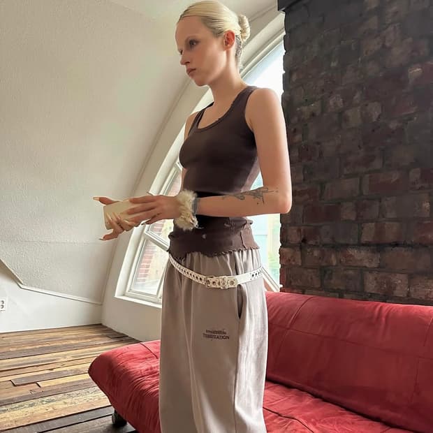 Tempt 웜그레이 트레이닝 팬츠