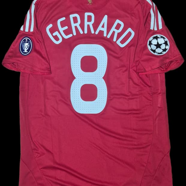 08-10 리버풀 홈킷 스티븐 제라드 레플리카 유니폼 L