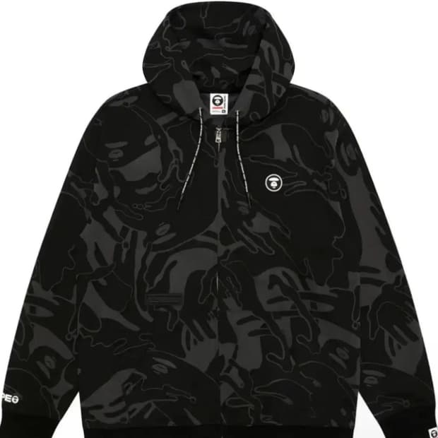 베이프 에이프 후드집업 XL