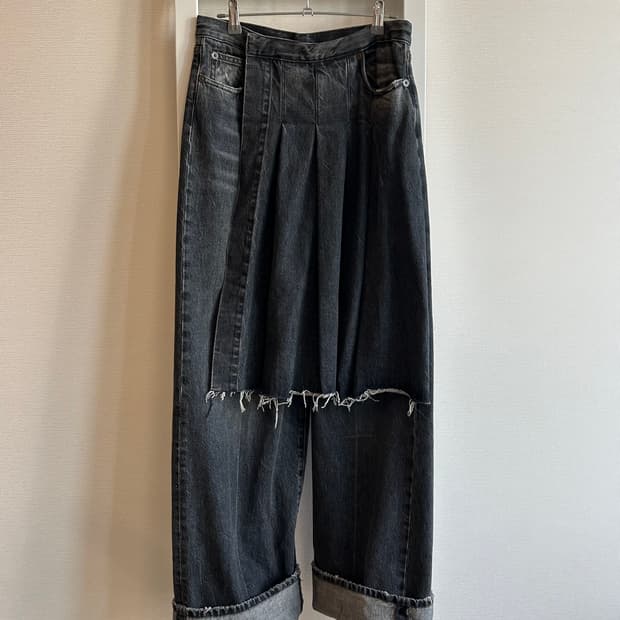 r13 스커트 데님 팬츠 24사이즈