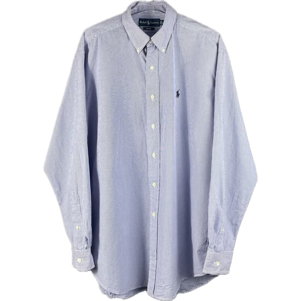 [L] 폴로 랄프로렌 코튼 깅엄 셔츠 BLAKE 핏