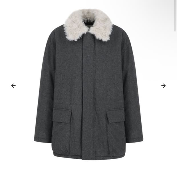 아모멘토 wool safari jumper charcoal