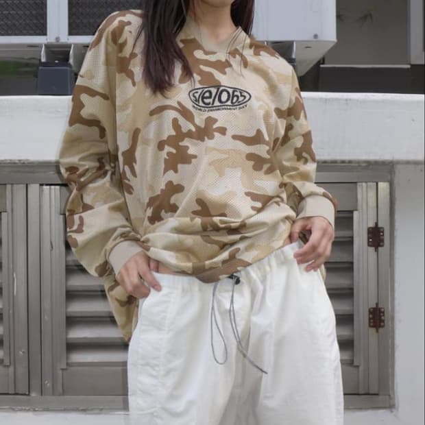 에스이오 seo 카모 메쉬 저지 탑