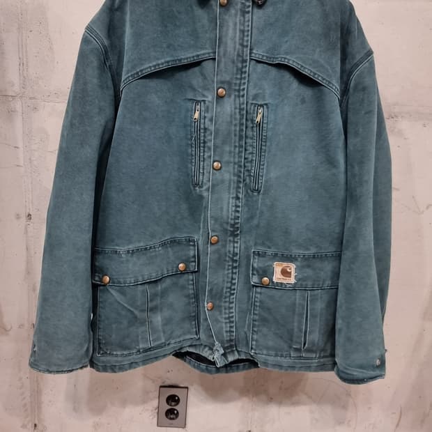99s USA 칼하트 C10-HTG 번 자켓 XL