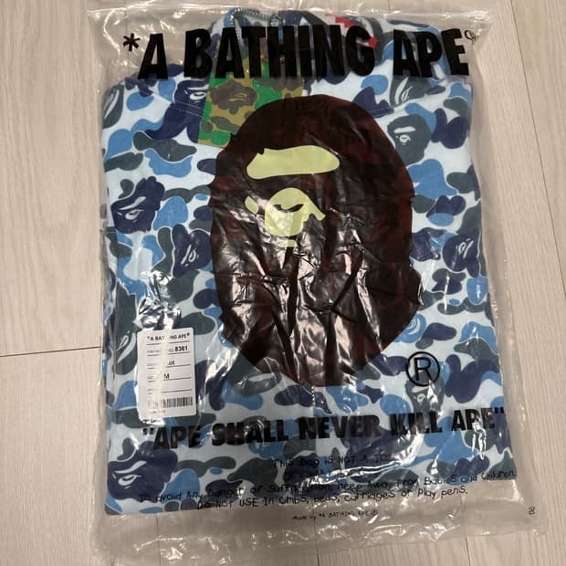 베이프 후드집업 새상품