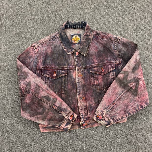 M)Japanese vintage 커스텀 데님 자켓