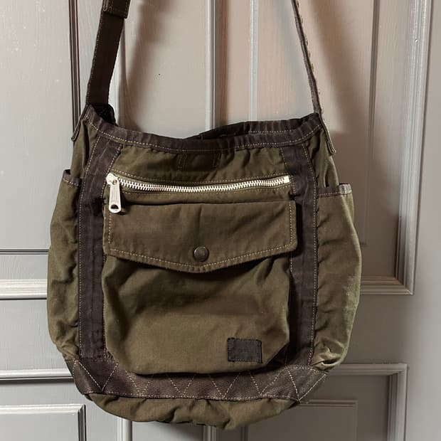 PORTER CRAG SHOULDER BAG (S) GREEN