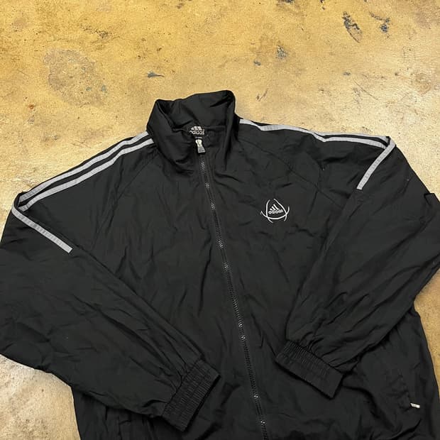 [ 정품/100 ] 아디다스 올드스쿨 바람막이 자켓 b8