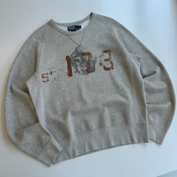 폴로 랄프로렌 90‘s 호모사피엔스 스웻 맨투맨