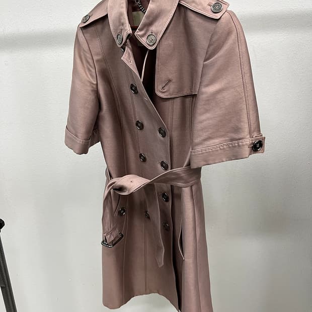 여) 버버리 런던 반팔트렌치코트 