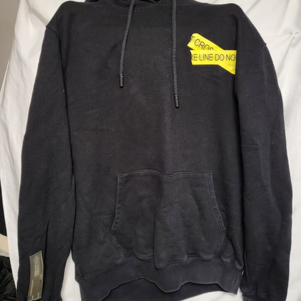 오프화이트 후드