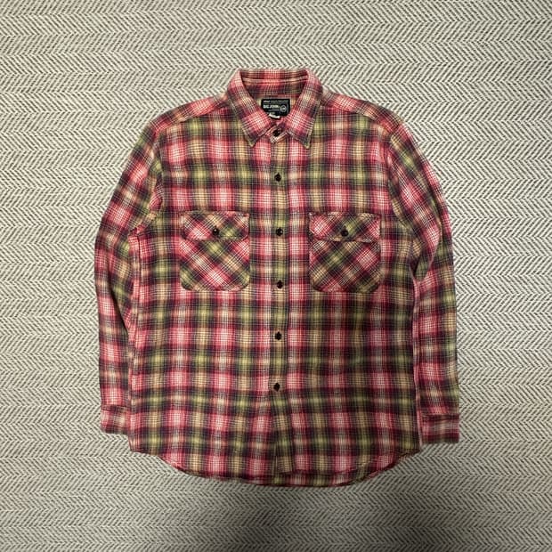 BIG JOHN heavy check shirt