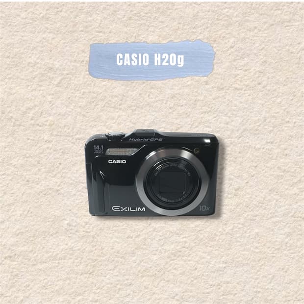 카시오 엑슬림 h20g 디카/디지털카메라