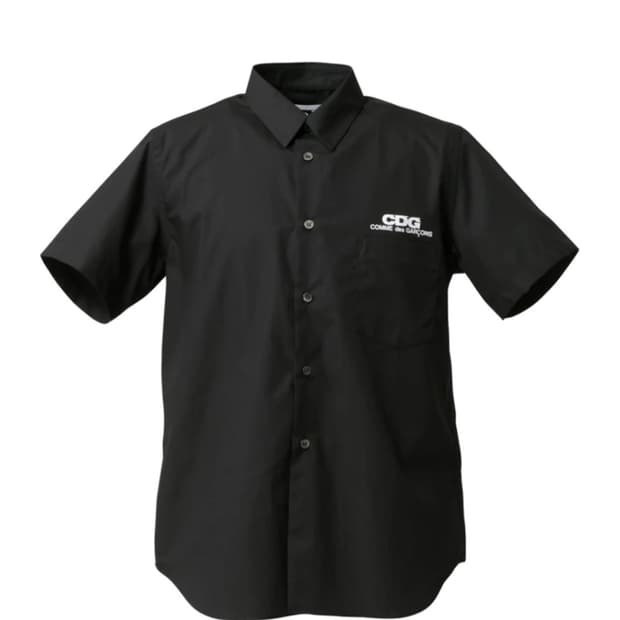 꼼데가르송 반팔 셔츠 