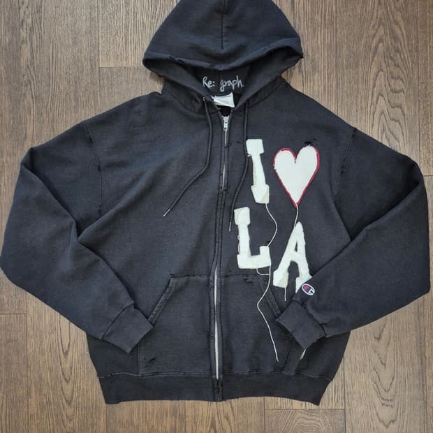 XL) Champion Vintage Rework Hoodie