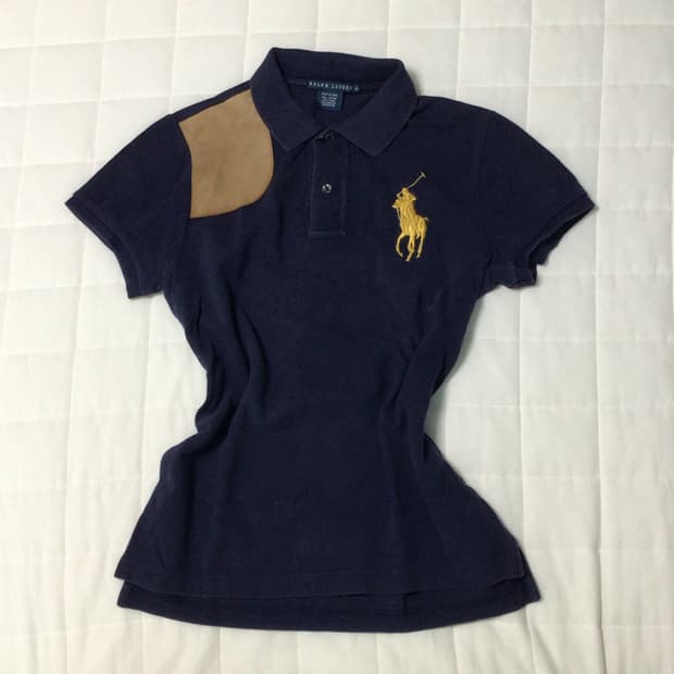 slim vintage polo big pony pk shirt