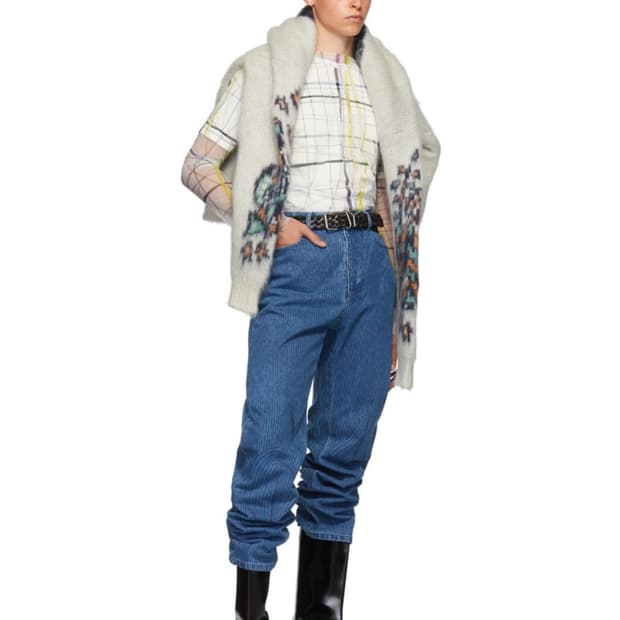 와이프로젝트 스몰 라인 데님 진