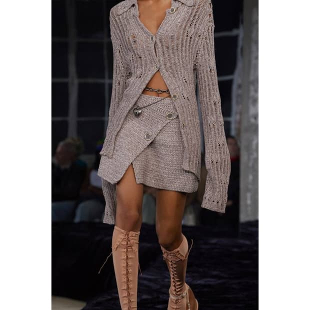 아크네스튜디오 롱 슬리브 니트 가디건