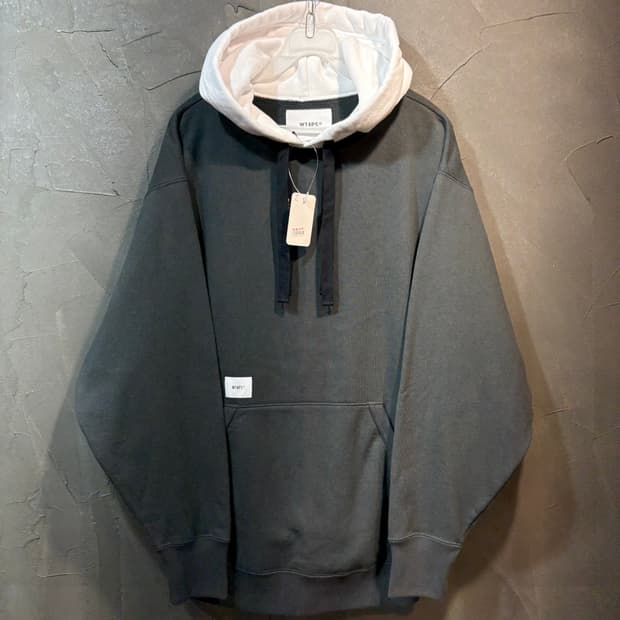 [2] WTAPS 더블탭스 투톤 후드티