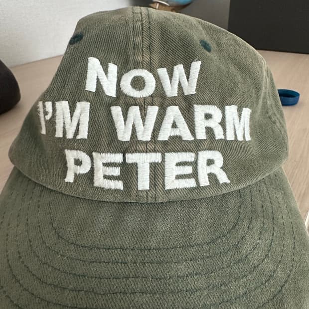 마이네임이즈피터 볼캡