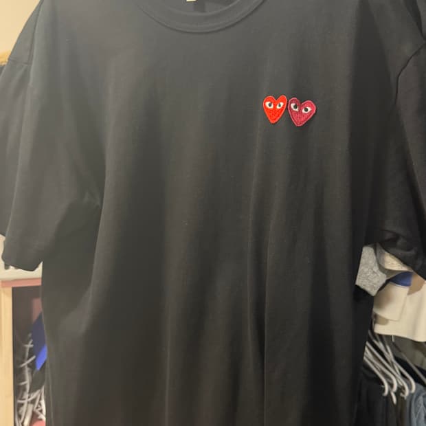 꼼데가르송 반팔 XL