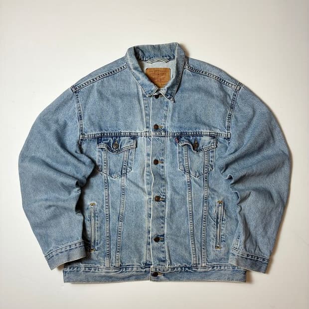 리바이스 90's 오리지널 데님 릴랙스 트러커 자켓 PN8462
