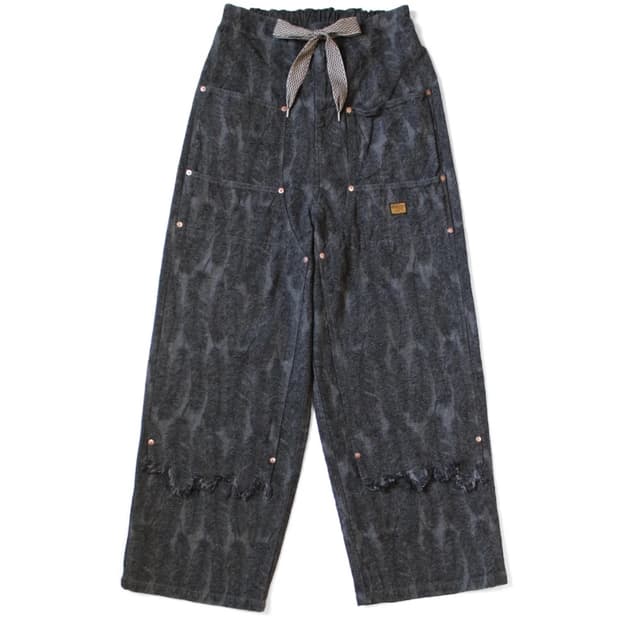 캐피탈 맥파이 더블니 데님 블랙 4