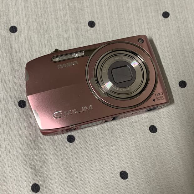 카시오 엑슬림 Z2300 핑크 디카