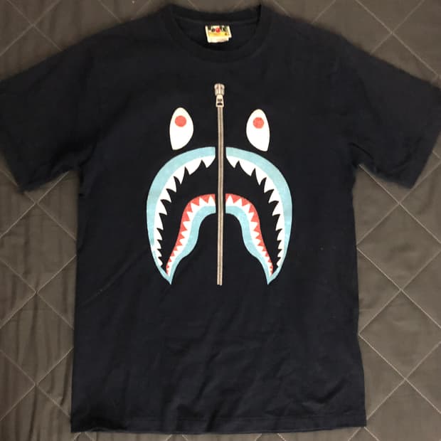 BAPE 스톤 샤크 티