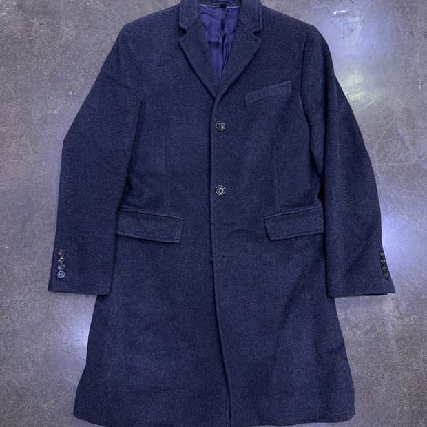 제이크루 Ludlow 이태리 메이드 울 캐시미어 싱글코트 차콜 38S