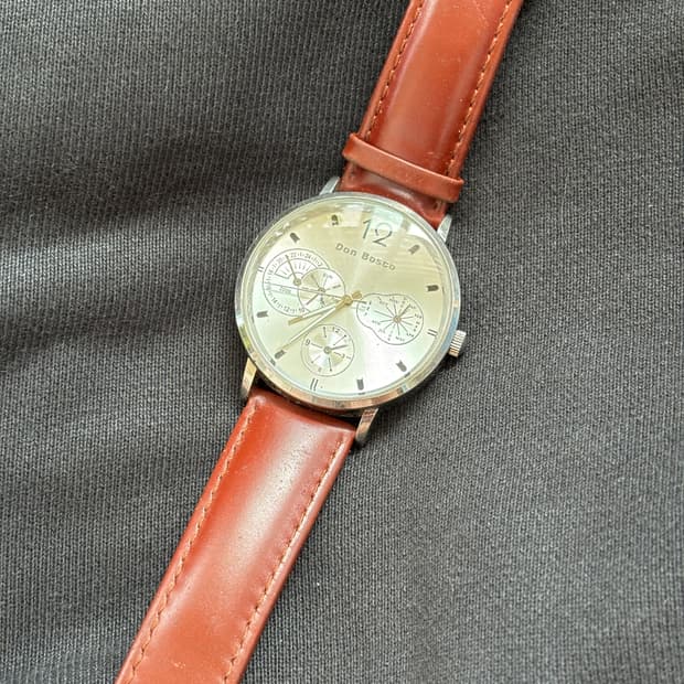 vintage don bosco leather watch