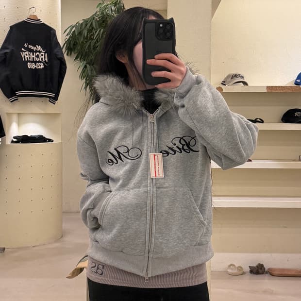 빈티지 레터링 y2k 후드 집업 U162