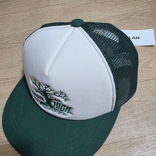 [새제품] 앵글런 내츄럴 하이 트러커캡 모자