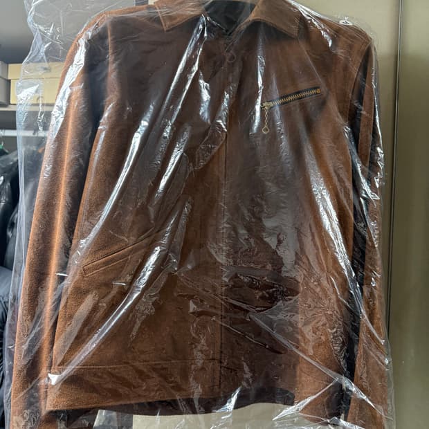 [M사이즈] 곤조3 아카펠라클로딩 스웨이드 자켓 새상품