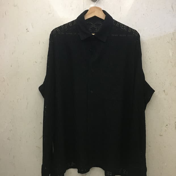 Japanese vintage see-through shirt