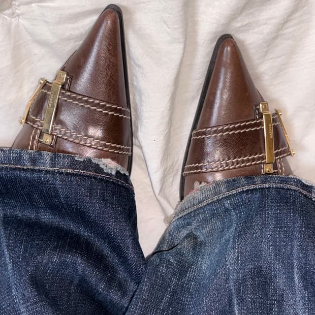 Casadel brown high heels