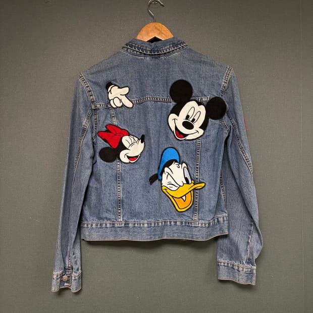 디즈니 미키마우스청자켓