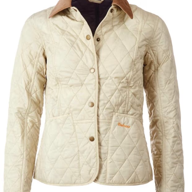 바버 Summer Liddesdale 퀼팅 자켓 베이지