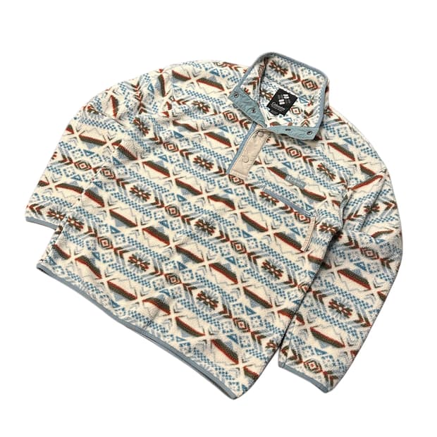 컬럼비아 플리스 풀오버 스냅티 (2XL/110) 신칠라