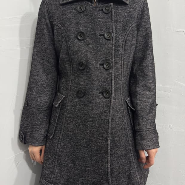 two button wool jacket