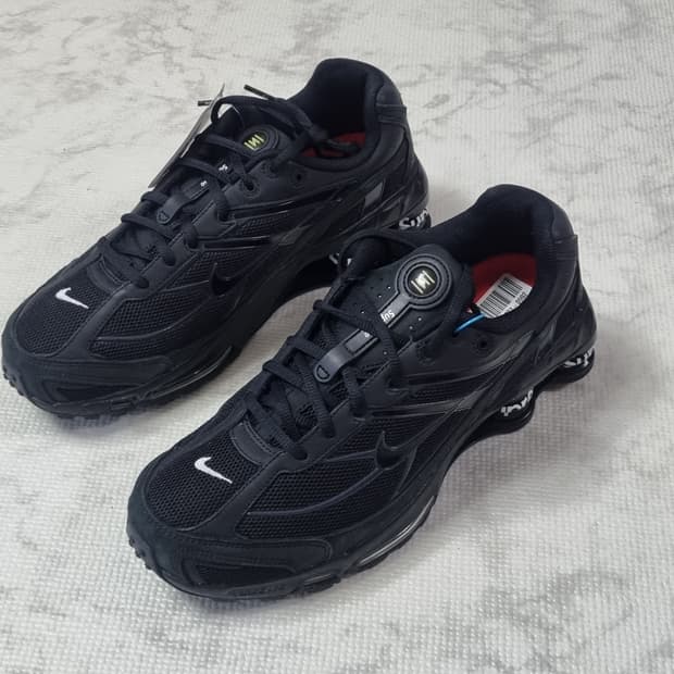 나이키 슈프림 샥스 라이드 2 sp 블랙 270