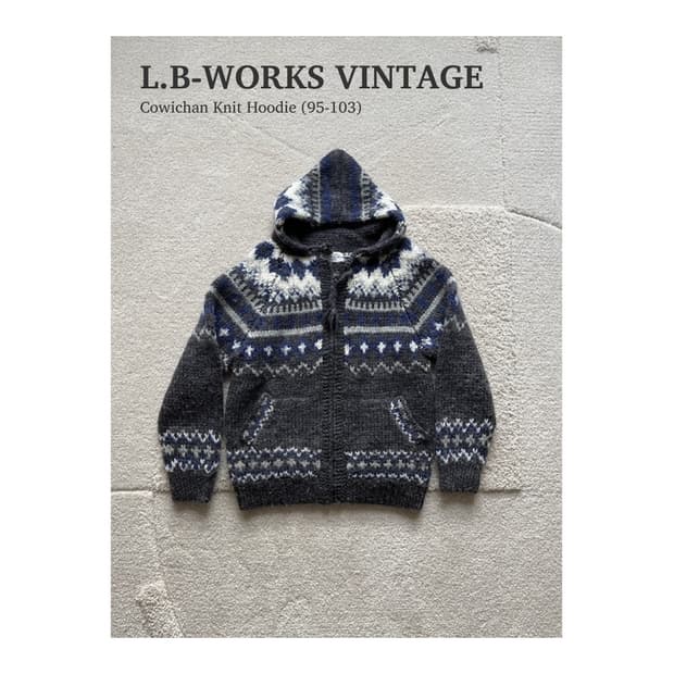 L.B-WORKS 코위찬 니트 후드 (95-103)