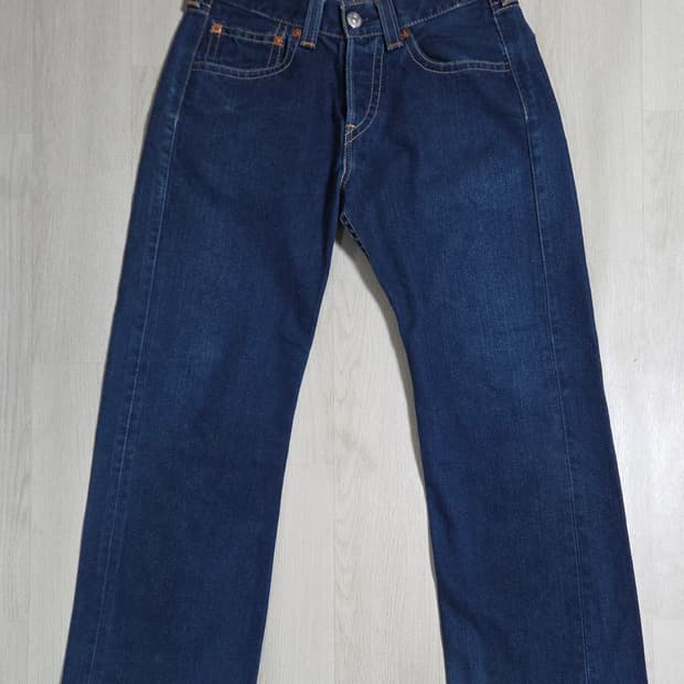 (착샷) 리바이스 타입2 데님 청바지